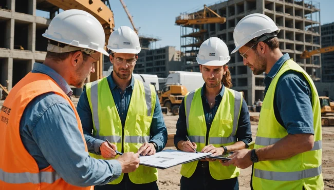 répartition des tâches sur des travaux