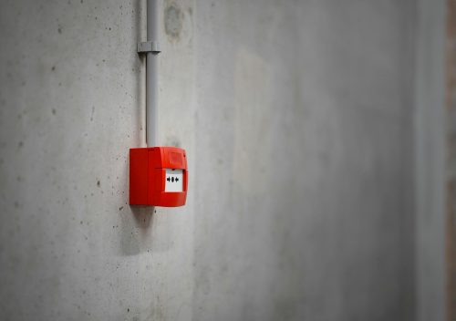 alarme installée en entreprise