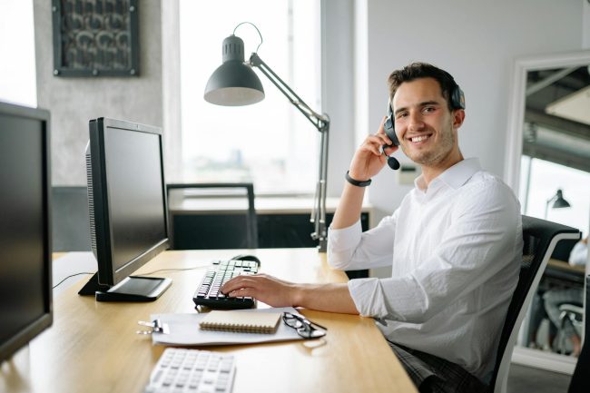 communication avec un client