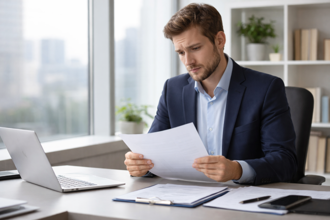 courrier de l'employeur