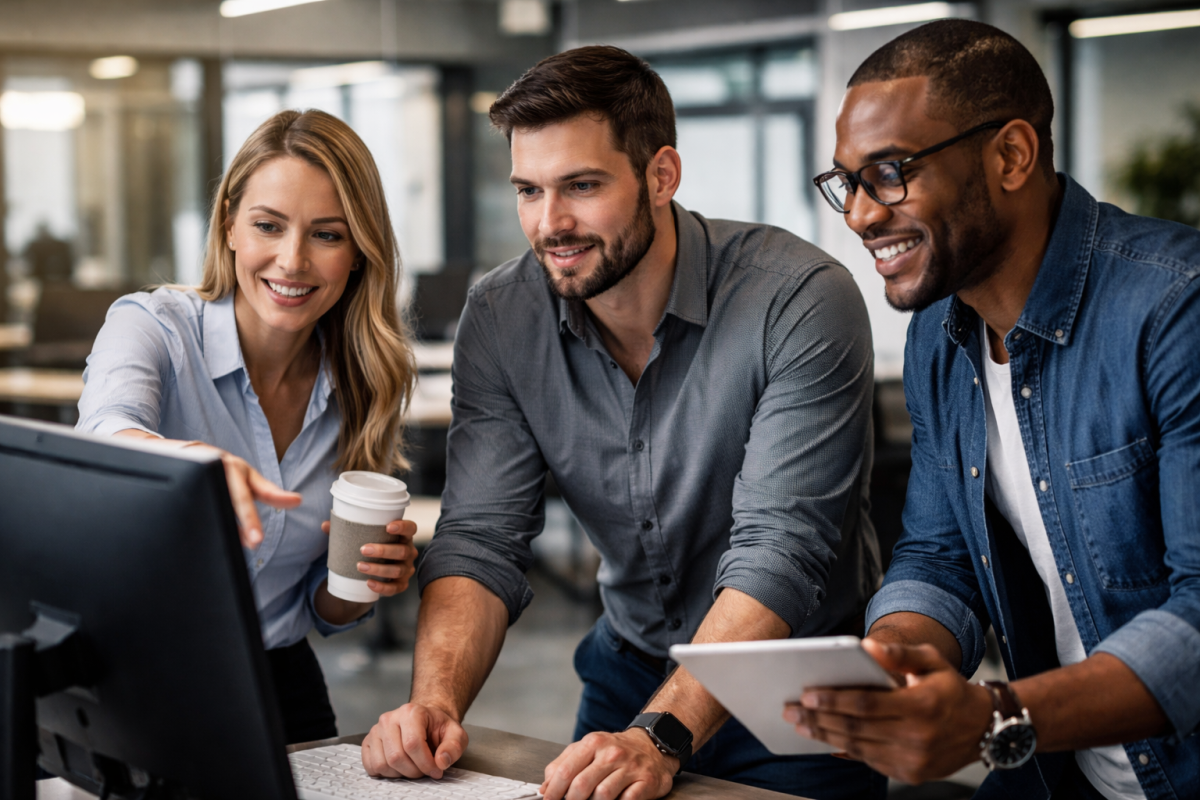 avancée d'un projet d'entreprise