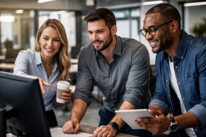 avancée d'un projet d'entreprise