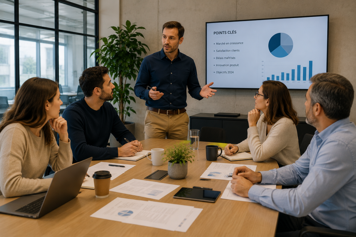 organisation d'un groupe de travail