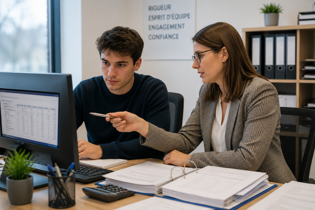 comptable en formation