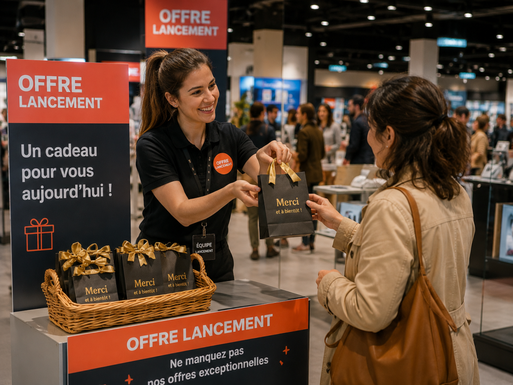 cadeau d'offre de lancement