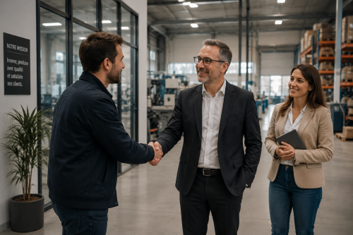 visite d'une entreprise