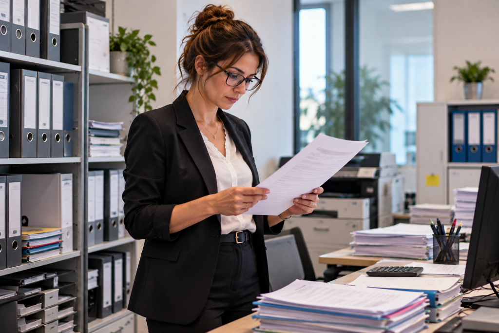 personne chargée des vérifications comptables